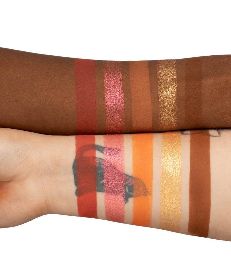 swatch-color-palette-ginger-glow-mari-maria-makeup